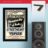 Streetheart with Teaze (1977) - Concert Poster - 13 x 19 inches