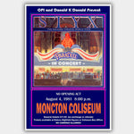 Styx (1981) - Concert Poster - 13 x 19 inches