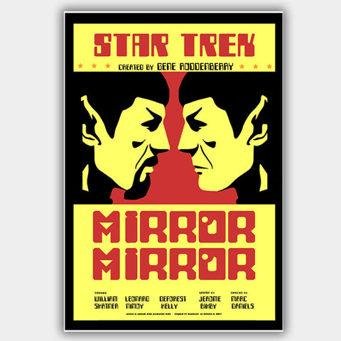 Star Trek: Mirror Mirror (1967) - Movie Poster - 13 x 19 inches