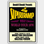 Supertramp (1976) - Concert Poster - 13 x 19 inches
