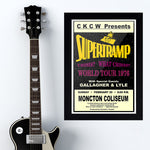 Supertramp (1976) - Concert Poster - 13 x 19 inches