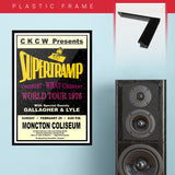 Supertramp (1976) - Concert Poster - 13 x 19 inches