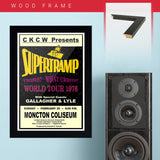Supertramp (1976) - Concert Poster - 13 x 19 inches