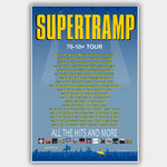 Supertramp (2011) - Concert Poster - 13 x 19 inches