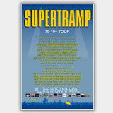 Supertramp (2011) - Concert Poster - 13 x 19 inches