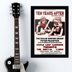 Ten Years After with Edgar Winter (1972) - Concert Poster - 13 x 19 inches