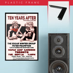 Ten Years After with Edgar Winter (1972) - Concert Poster - 13 x 19 inches