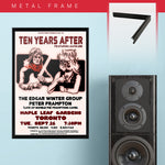 Ten Years After with Edgar Winter (1972) - Concert Poster - 13 x 19 inches