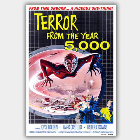 Terror From The Year 5000 (1958) - Movie Poster - 13 x 19 inches