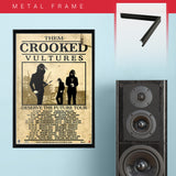 Them Crooked Vultures (2010) - Concert Poster - 13 x 19 inches