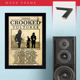 Them Crooked Vultures (2010) - Concert Poster - 13 x 19 inches
