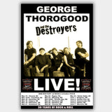 George Thorogood (2008) - Concert Poster - 13 x 19 inches