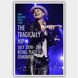 Tragically Hip (2016) - Concert Poster - 13 x 19 inches
