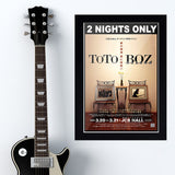 Toto / Boz Scaggs (2006) - Concert Poster - 13 x 19 inches