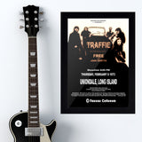 Traffic with Free (1973) - Concert Poster - 13 x 19 inches