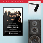 Traffic with Free (1973) - Concert Poster - 13 x 19 inches