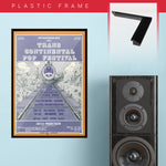 Trans Continental Pop Fest with Joplin & The Band & Dead (1970) - Concert Poster - 13 x 19 inches