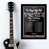 Tragically Hip (2015) - Concert Poster - 13 x 19 inches
