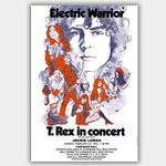 T Rex with Jackie Lomax (1972) - Concert Poster - 13 x 19 inches