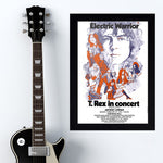 T Rex with Jackie Lomax (1972) - Concert Poster - 13 x 19 inches