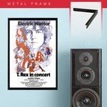 T Rex with Jackie Lomax (1972) - Concert Poster - 13 x 19 inches