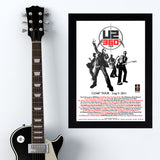 U2 (2011) - Concert Poster - 13 x 19 inches