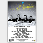 U2 (2015) - Concert Poster - 13 x 19 inches