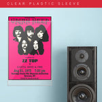 Uriah Heep with Zz Top (1973) - Concert Poster - 13 x 19 inches