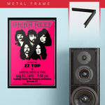 Uriah Heep with Zz Top (1973) - Concert Poster - 13 x 19 inches
