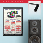 Us Festival with Inxs & Van Halen & David Bowie & Us (1983) - Concert Poster - 13 x 19 inches