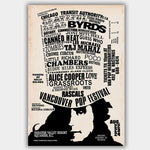 Vancouver Pop Festival with Grateful Dead (1969) - Concert Poster - 13 x 19 inches