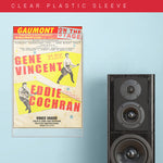 Gene + Eddie Cochran Vincent (1960) - Concert Poster - 13 x 19 inches