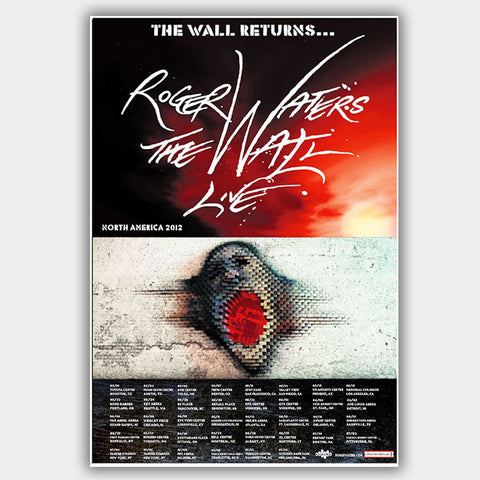 Rogers Waters (2012) - Concert Poster - 13 x 19 inches