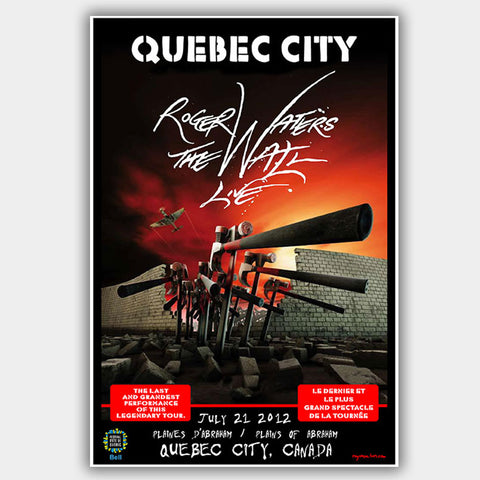 Rogers Waters (2012) - Concert Poster - 13 x 19 inches