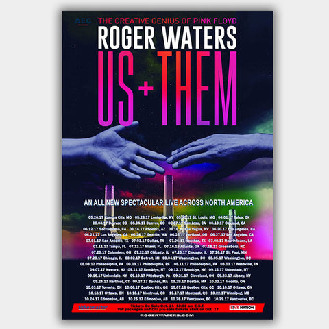 Rogers Waters (2017) - Concert Poster - 13 x 19 inches
