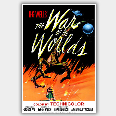 War Of The Worlds (1953) - Movie Poster - 13 x 19 inches