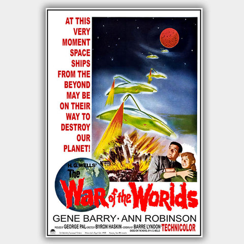 War Of The Worlds (1953) - Movie Poster - 13 x 19 inches