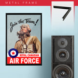 War Poster - Join Air Force - 13 x 19 inches