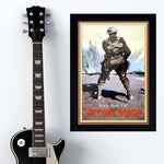 War Poster - Victory Bonds - "Soldier" - 13 x 19 inches