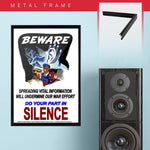 War Poster - Silence - 13 x 19 inches