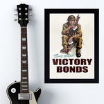 War Poster - Victory Bonds - "Buy More" - 13 x 19 inches