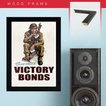 War Poster - Victory Bonds - "Buy More" - 13 x 19 inches