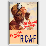 War Poster - RCAF - "Flight: - 13 x 19 inches