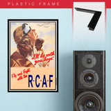 War Poster - RCAF - "Flight: - 13 x 19 inches