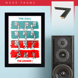 War Poster - Call & Answer - 13 x 19 inches