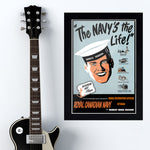 War Poster - Navy Life - 13 x 19 inches