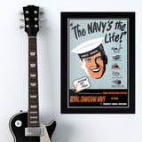 War Poster - Navy Life - 13 x 19 inches
