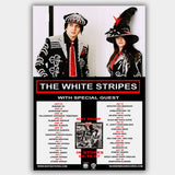 White Stripes with Icky Thump (2007) - Concert Poster - 13 x 19 inches