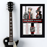 White Stripes with Icky Thump (2007) - Concert Poster - 13 x 19 inches