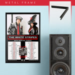 White Stripes with Icky Thump (2007) - Concert Poster - 13 x 19 inches